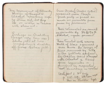 Lot #806 Thomas Edison's Handwritten Experimental Notebook - 130 Pages on the Development of Domestic Rubber - Image 9
