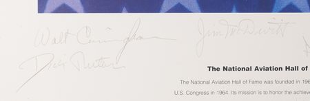 Lot #253 The Spirit of Flight Print Signed by (11) Astronauts and Aviators (30˝ x 24˝) (Ltd. Ed. 57/80) - Image 2