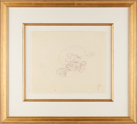 Lot #306 Mickey Mouse production drawing from Fantasia - Image 2