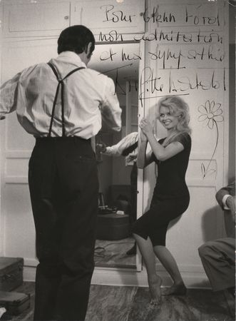 Lot #464 Brigitte Bardot Oversized Signed