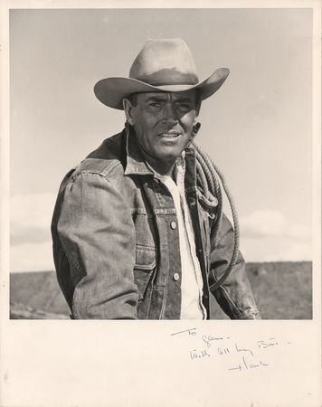 Lot #523 Henry Fonda Oversized Signed Photograph