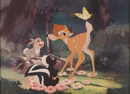 Lot #297 Walt Disney Signed 'Bambi' Dye Transfer Print - Image 3
