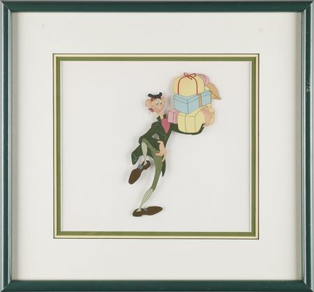 Lot #284 Ichabod Crane production cel from The Adventures of Ichabod and Mr. Toad - Image 2