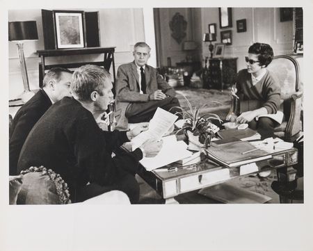 Lot #616 Steve McQueen Handwritten Note to His Personal from the Set of The War Lover - 