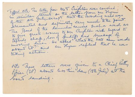 Lot #522 Errol Flynn Autograph Letter Signed - Written Aboard His Schooner Zaca During a Dispute with the USS Lake Champlain - Image 6