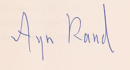 Lot #362 Ayn Rand Signed Book - Atlas Shrugged (Ltd. Ed #28/2000) - Image 2