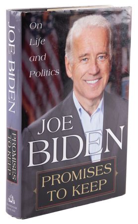 Lot #136 Joe Biden Signed Book - Promises to Keep - Image 3