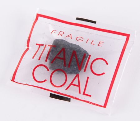 Lot #226 Titanic: Coal Piece Recovered from Wreck