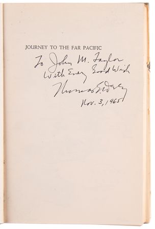 Lot #248 Maxwell D. Taylor Family Library (6) Signed Books - Image 7