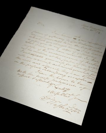 Lot #1 George Washington War-Dated Letter Signed