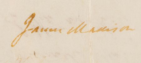 Lot #5 Thomas Jefferson and James Madison Maritime Document Signed as President and Secretary of State for the Brig Ann Maria - Image 3