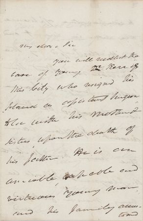 Lot #20 Martin Van Buren Autograph Letter Signed