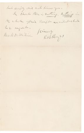 Lot #43 Rutherford B. Hayes Autograph Letter Signed as President - Image 2