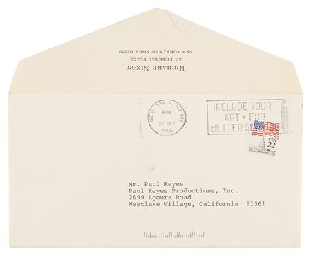 Lot #114 Richard M. Nixon Autograph Letter Signed on an Interview with Jack Paar - Image 2