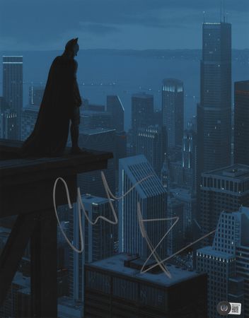 Lot #463 Christian Bale Signed Oversized