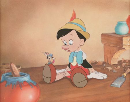 Lot #298 Walt Disney Signed 'Pinocchio' Dye Transfer Print - Image 2