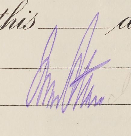 Lot #225 Isidor Straus (2) Documents Signed - Abrast Realty Company Stock Receipts - Image 4