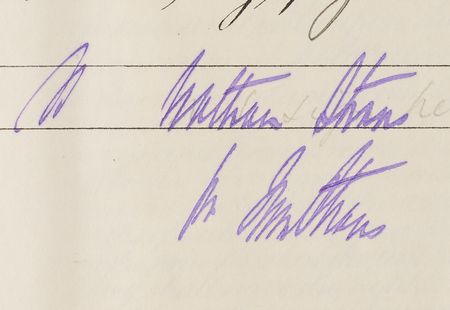 Lot #225 Isidor Straus (2) Documents Signed - Abrast Realty Company Stock Receipts - Image 5