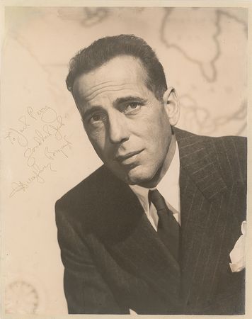 Lot #474 Humphrey Bogart Oversized Signed Photograph - Image 1