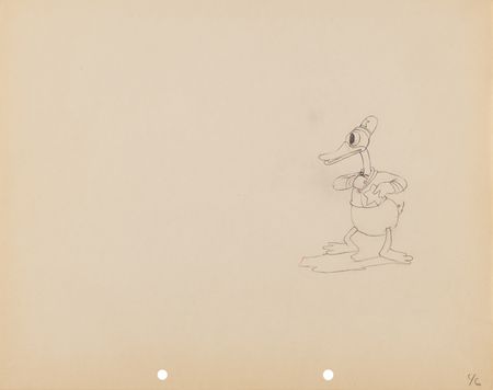 Lot #349 Mickey Mouse, Donald Duck, Goofy, and Timothy Q. Mouse production drawings from Walt Disney Studios Shorts and Features - Image 4