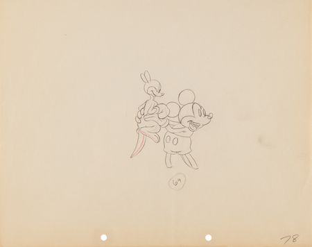 Lot #349 Mickey Mouse, Donald Duck, Goofy, and Timothy Q. Mouse production drawings from Walt Disney Studios Shorts and Features - Image 5