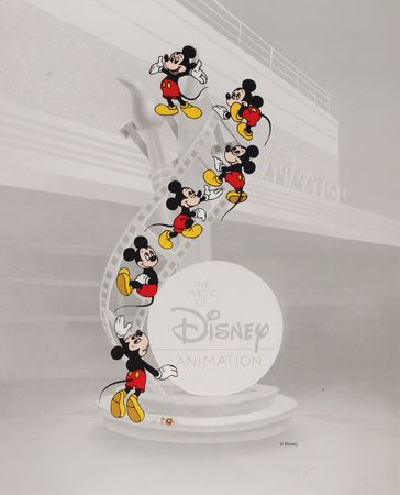 Lot #318 Mickey Mouse hand-painted cels: production cel from a 1980s TV show, and limited edition cel from the Magic of Disney series - Image 2