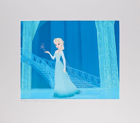 Lot #308 Princess Elsa limited edition cel from Frozen - Image 2