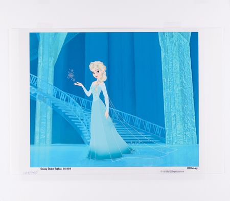 Lot #308 Princess Elsa limited edition cel from Frozen - Image 3