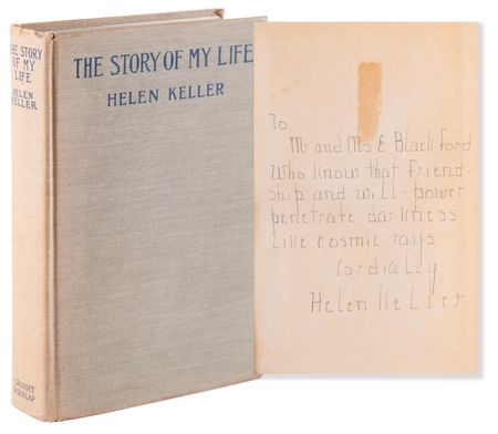 Lot #193 Helen Keller Signed Book - The Story of