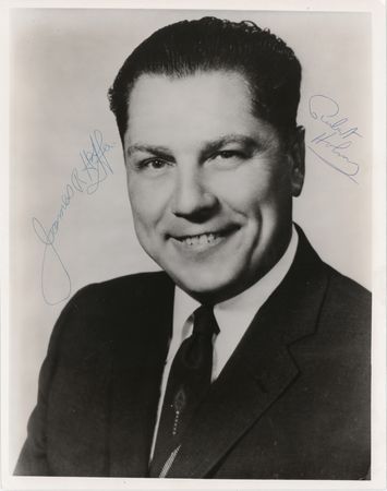 Lot #230 Jimmy Hoffa and Robert Holmes Signed