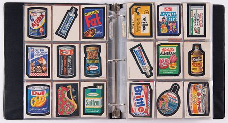 Lot #448 1973-1975 Topps Wacky Packages Sticker Card Collection of 15 Complete Sets - Image 2
