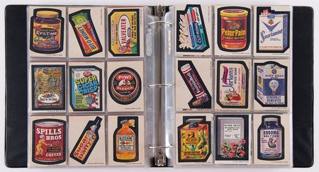 Lot #448 1973-1975 Topps Wacky Packages Sticker Card Collection of 15 Complete Sets - Image 3