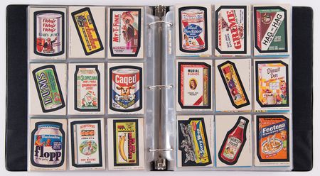 Lot #448 1973-1975 Topps Wacky Packages Sticker Card Collection of 15 Complete Sets - Image 4