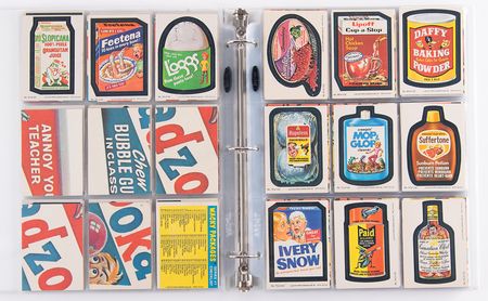 Lot #451 1979-1980 Topps Wacky Complete Sticker Card Set - Image 3