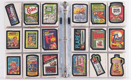 Lot #451 1979-1980 Topps Wacky Complete Sticker Card Set - Image 4