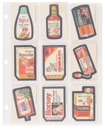 Lot #449 1976 Topps Wacky Packages Series 16 - Image 3