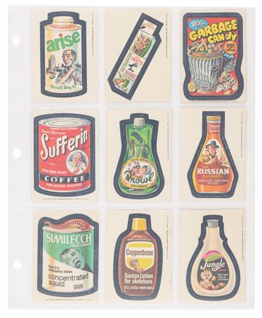 Lot #449 1976 Topps Wacky Packages Series 16 - Image 4
