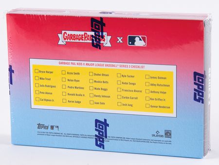 Lot #751 2023 Topps MLB Baseball X Garbage Pail Kids Series 3 Unopened Sealed Box - Image 2