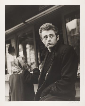 Lot #514 James Dean Original Oversized Photographic Print by Roy Schatt - Image 1