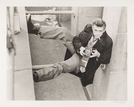 Lot #515 James Dean Original Oversized Photographic Print by Roy Schatt - Image 1
