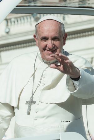 Lot #191 Pope Francis Signed Photograph