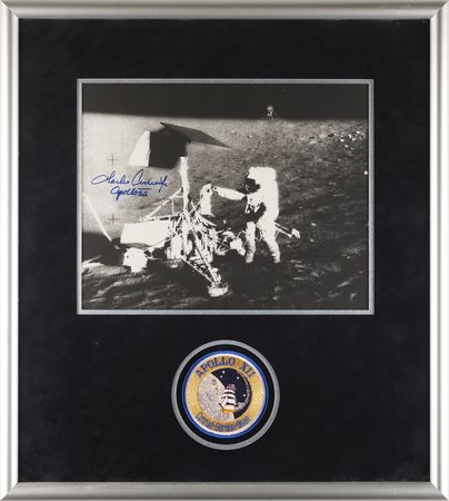 Lot #263 Charles Conrad Signed Oversized