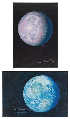 Lot #261 Alan Bean (2) Signed Giclee Prints (Ltd.