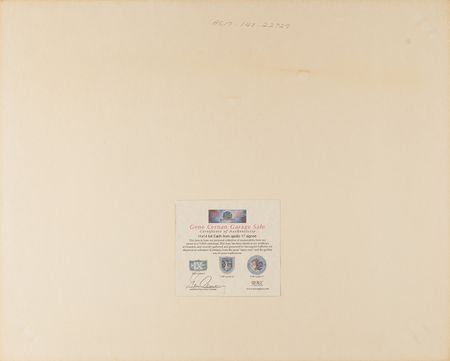 Lot #267 Gene Cernan Signed Oversized 'Earth' Photograph - Image 2