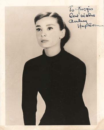 Lot #554 Audrey Hepburn Signed Photograph - Image 1