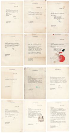 Lot #369 Irving Berlin Archive of (24) Signed Letters, (3) Albums, and (1) Sheet Music Songbook to His Best Friend, Irving Hoffman, and Family - Image 3