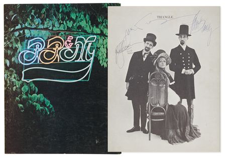 Lot #379 Peter, Paul, and Mary Signed Program