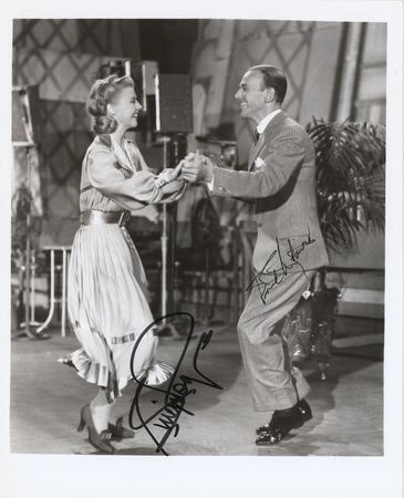 Lot #461 Fred Astaire and Ginger Rogers Signed