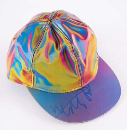 Lot #524 Back to. the Future: Michael J. Fox (2) Signed Items - Marty McFly Cap and Oversized Photograph - Image 3