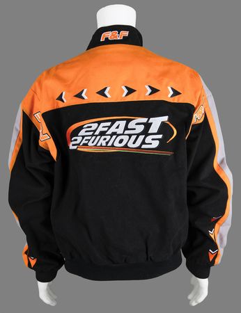 Lot #733 Paul Walker Signed '2 Fast 2 Furious' Premiere Promotional Jacket - Image 3